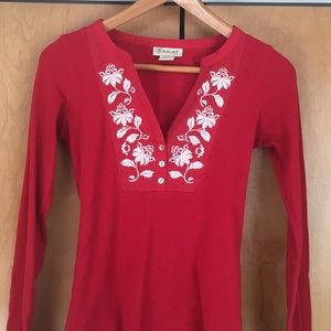 Ariat Thermal Red Long Sleeve